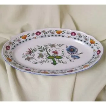 Mísa oválná 35cm Nature cibulák Český porcelán Dubí
