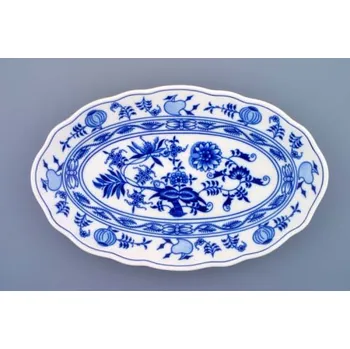 Jednorázové nádobí Cibulák Mísa oválná 31cm Originál Český porcelán Dubí 2. jakost