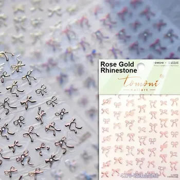 Roztomilé nálepky mašličky na nehty | nálepky, zdobení nehtů - TO4270RG