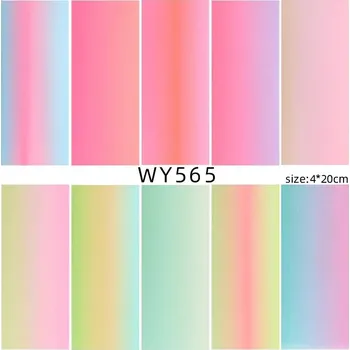 Luxusní nálepky na nehty pro jedinečný design | ozdoby na nehty, vodní obtisky - WY565