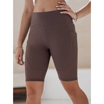 Dámské cyklistické kraťasy BIKELINE SY0419 Barva: Světle Hnědá, Velikost: M