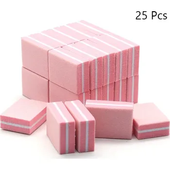 Mini pilník na nehty sada 10–50 kusů | brusný blok, pilníky na nehty - 11