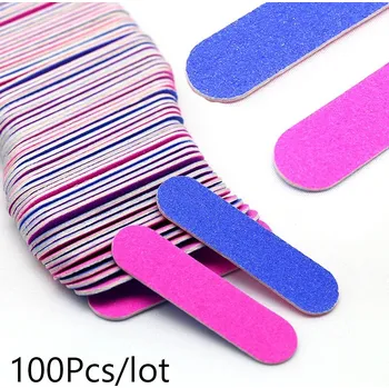 Leštící blok pro gelové a přírodní nehty | pilník, leštička - 100 ks-lot