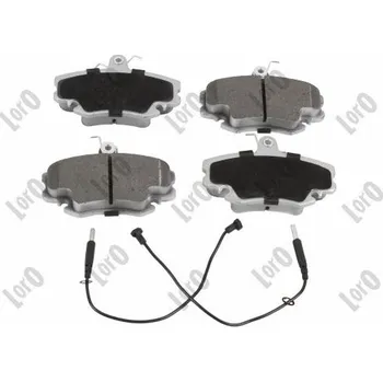 Brzdová destička Sada brzdových destiček, vždy 4 kusy v sadě ABAKUS 231-01-112