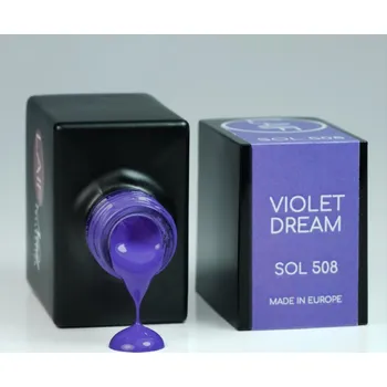 Umělé nehty Laif Gel lak fialový SOL - 508 Violet Dream 10 ml