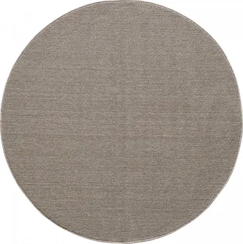Koberec Hans Home Kusový koberec Loom 4300 Brown kruh - 120x120 (průměr) kruh