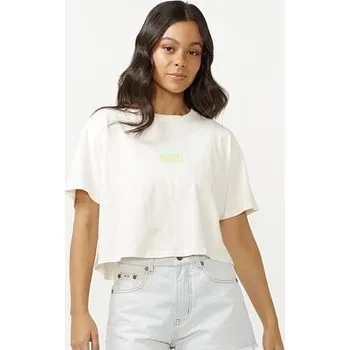 Pánské tričko Tričko Rip Curl HYPE CROP TEE Bone velikost S