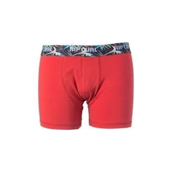 Boxerky Spodní prádlo Rip Curl SOLID COLORS BOXER SHORT Ribbon Red velikost M