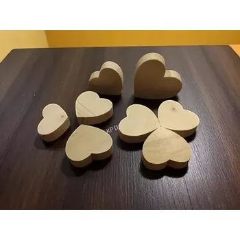 Svatební dekorace Srdíčko, srdce - typ Čidlo - 5x6cm