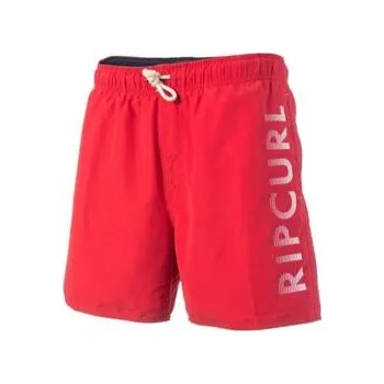 Dámské plavky Plavky Rip Curl VOLLEY COLORFUL 16" BOARDSHORT Ribbon Red velikost XL
