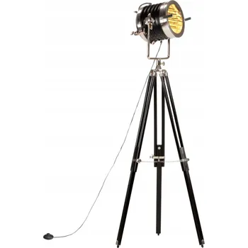 Stojací lampa Stojací lampa vidaXL E27 25 W (žárovka není součástí balení) černá