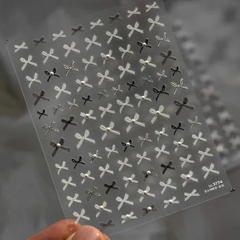 Umělé nehty Mašle pro zdobení nehtů | samolepky, nail art doplňky - 1 ks až 3774