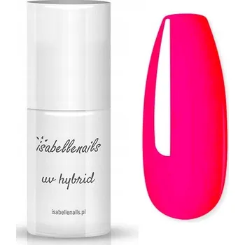 Lak na nehty Hybridní lak barevný lak Isabellenails Odstíny červené a růžové