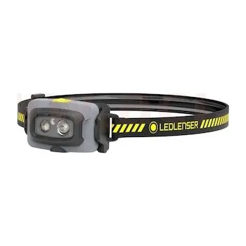 Čelovka LED LENSER HF4R WORK - dobíjecí čelovka pracovní, dosvit 130 m, záruka 7 let