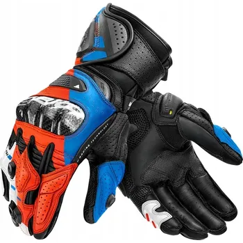 Moto rukavice Pánské motocyklové rukavice SHIMA RS-3 BLUE SPORTOVNÍ KOŽENÉ + DÁRKY ZDARMA