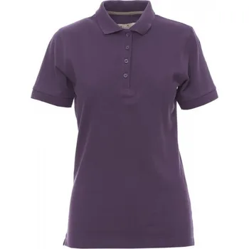 Payperwear Dámská polokošile Venice se žebrovaným límečkem a manžety Barva: fialová temná, Velikost: M