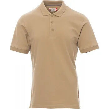 Pánské tričko Payperwear Polokošile Venice se 3 barevnými knoflíky Barva: béžová union, Velikost: XXL