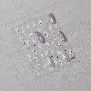 Motýlí nálepky na nehty s 5D efektem | zdobení nehtů, samolepky - 1 ks až 3324