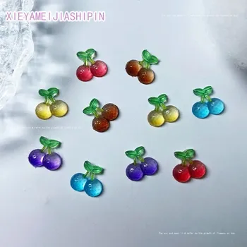 Letní 3D barevné ozdoby na nehty | zdobení, doplňky - 20 ks