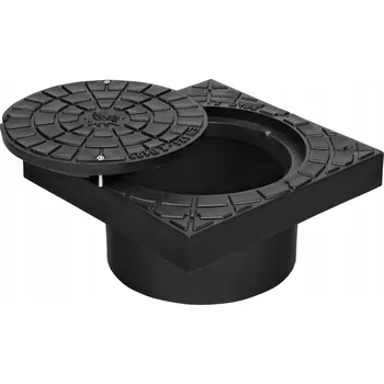 kanalizace Víko šachty pro teleskop 315 mm BabylonPlast B125 (12,5T) Vtok 400x400