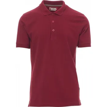 Payperwear Polokošile Venice se 3 barevnými knoflíky Barva: Červená vínová, Velikost: XS
