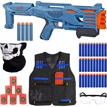 Dětská zbraň Hasbro NERF Elite 2.0 Tetrad QS-4 F5026
