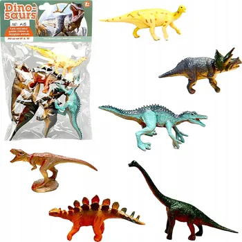 Figurka SADA FIGUREK DINOSAUŘI FIGURKA DINOSAURUS ZVÍŘATA FIGURKY 6 KS HRAČKA
