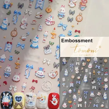 Roztomilé samolepky na nehty dortíky jahoda čokoláda | nálepky, doplňky na nehty - TO4399