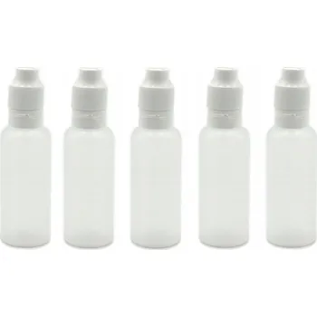 Láhev BUTELKA PLASTIKOWA 30ML LIQUID LAHVIČKA 20 KUSŮ