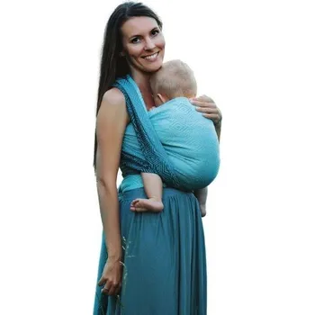 Šátek na nošení dítěte Šátek na nošení dětí tkaný Little Frog XL