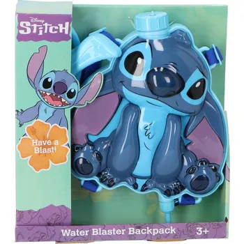 Disney Stitch, batoh, pistol na vodu, dávkovač s nádržkou, Sambro