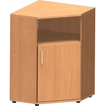 regál Regál Odnowa 80 x 114,7 x 80 cm buk světlý