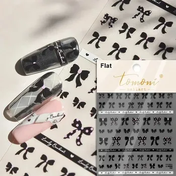 Umělé nehty Mašle pro zdobení nehtů | samolepky, nail art doplňky - TO4595