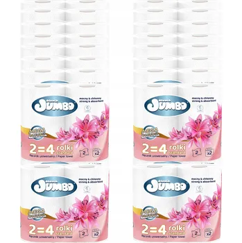 Papírový ručník Papírové utěrky 2vrstvé Słonik Jumbo 5520 útržků Celulóza 1158 m 60 rolí