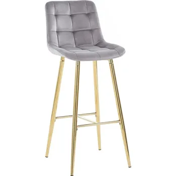 Toaletní stolek Nábytek PEGAS s.r.o. Barová židle H2 JG Šedá Zlatá