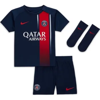 Nike Paris Saint-Germain Home Baby Kit 2023 2024 Babies Navy/Uni Red 12-18 měsíců