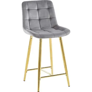 Toaletní stolek Nábytek PEGAS s.r.o. Barová židle H1 JG Šedá Zlatá