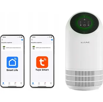Čistička vzduchu Čistička vzduchu Kiano Fillo s předfiltrem, uhlíkovým filtrem a HEPA 13 filtrem, chytrá