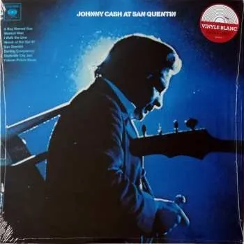 Zahraniční hudba LP Johnny Cash: Johnny Cash At San Quentin CLR 2019 The Complete 1969 Concert White Coloured Vinyl