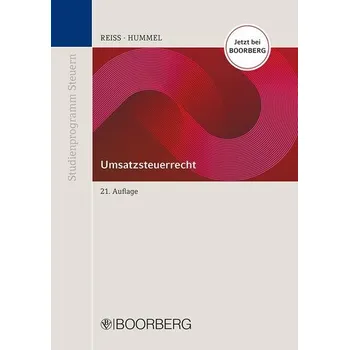 Umsatzsteuerrecht - Reiß, Wolfram [DE] (2025, Brožovaná, Boorberg, R. Verlag)