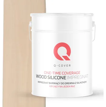 barva a nátěr na dřevo IMPREGNACE NA DŘEVO LAZURA OCHRANNÁ KRYCÍ S JEDNÍM NÁTĚREM SVĚTLE BÉŽOVÁ 10L