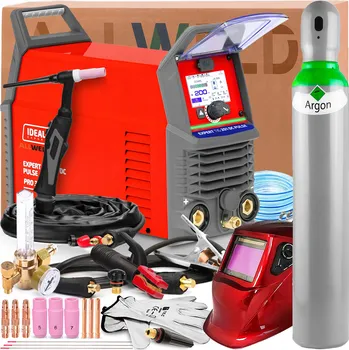 Svářečka Svářečka IDEAL EXPERT TIG 201 DC PULSE PRO 3.5 HF LIFT 230V 200A SPOT IGBT