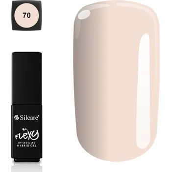 Přípravek na nehty Hybridní lak Flexy 70 4,5g světle béžový na nehty bez TPO, UV