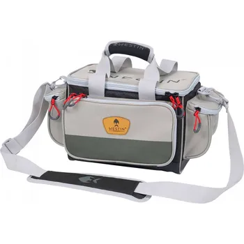 Pouzdro na rybářské vybavení Westin W3 Lure Loader 4 Boxes šedá/černá Small