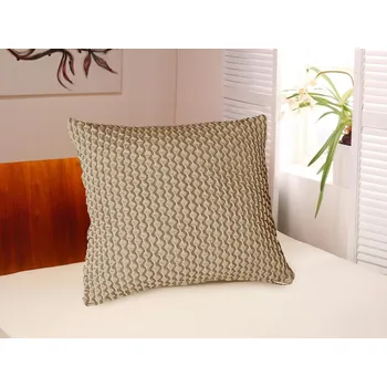 Povlečení Povlak na polštář Malaga, světle hnědý, 2 ks 679174