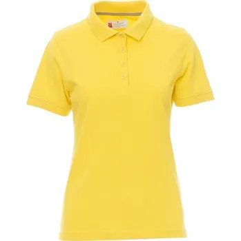 Payperwear Dámská polokošile Venice se žebrovaným límečkem a manžety Barva: Žlutá, Velikost: XXL