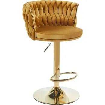 Toaletní stolek Barová židle H4 JG Curry Zlatá