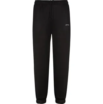Slazenger Closed Hem Fleece Pants Womens Black 10 (S)