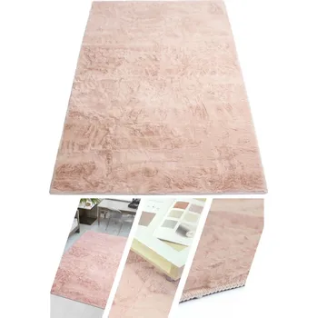 Koberec Módní plyšový KOBEREC KOŽEŠINA králíka, měkký sametový RABBIT 60x90 cm