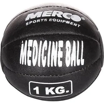 Medicinbal Merco Black Leather kožený medicinální míč Hmotnost: 5 kg